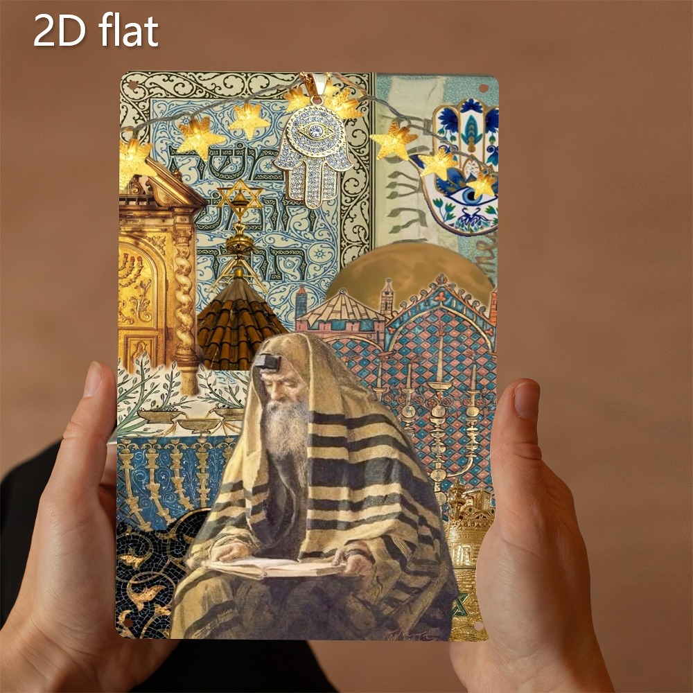 Art & Craft Paper For Kids - CIFBUY Art mural vintage en aluminium