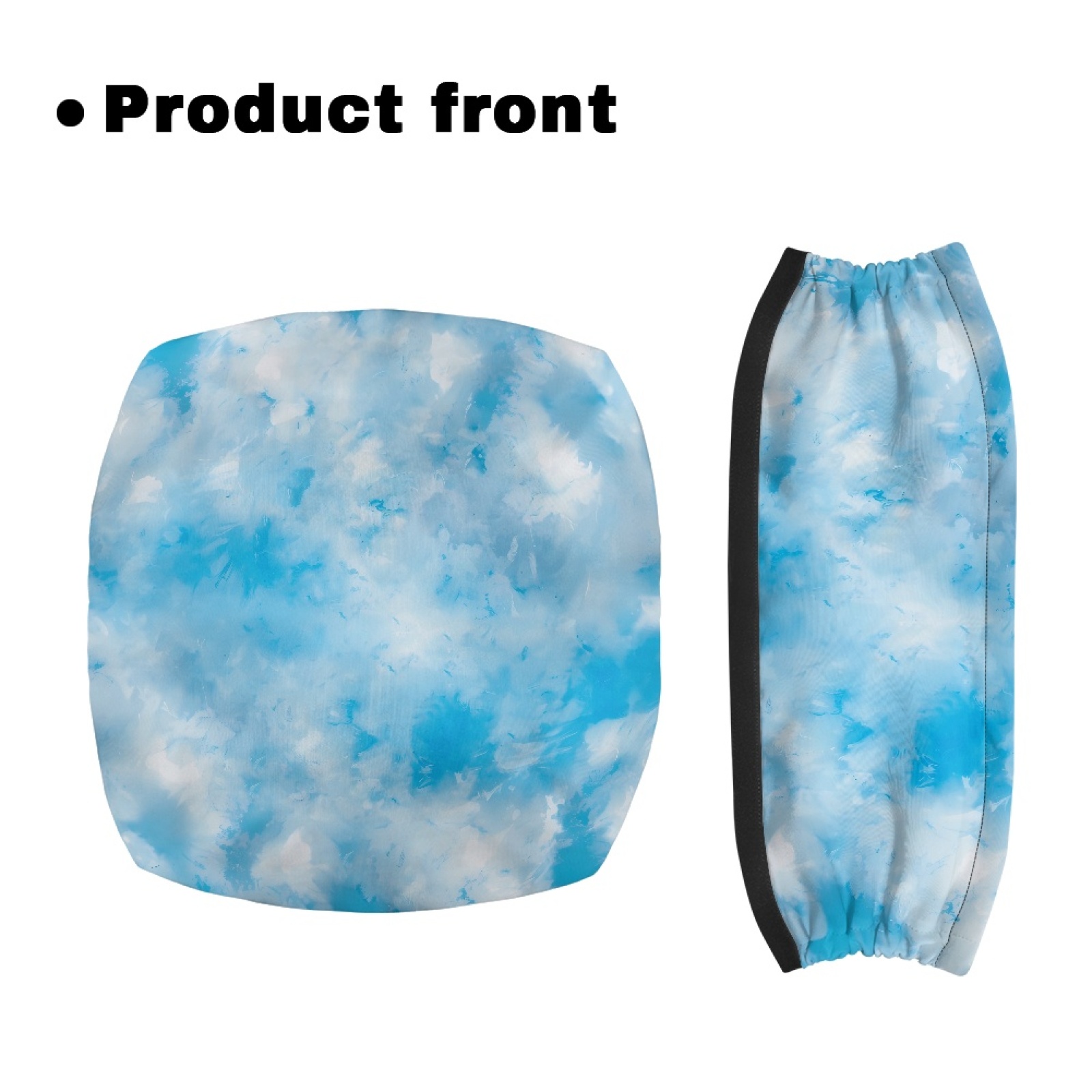 Art & Craft Paper For Kids - Coloranimal, motif tie-dye bleu, ensemble de