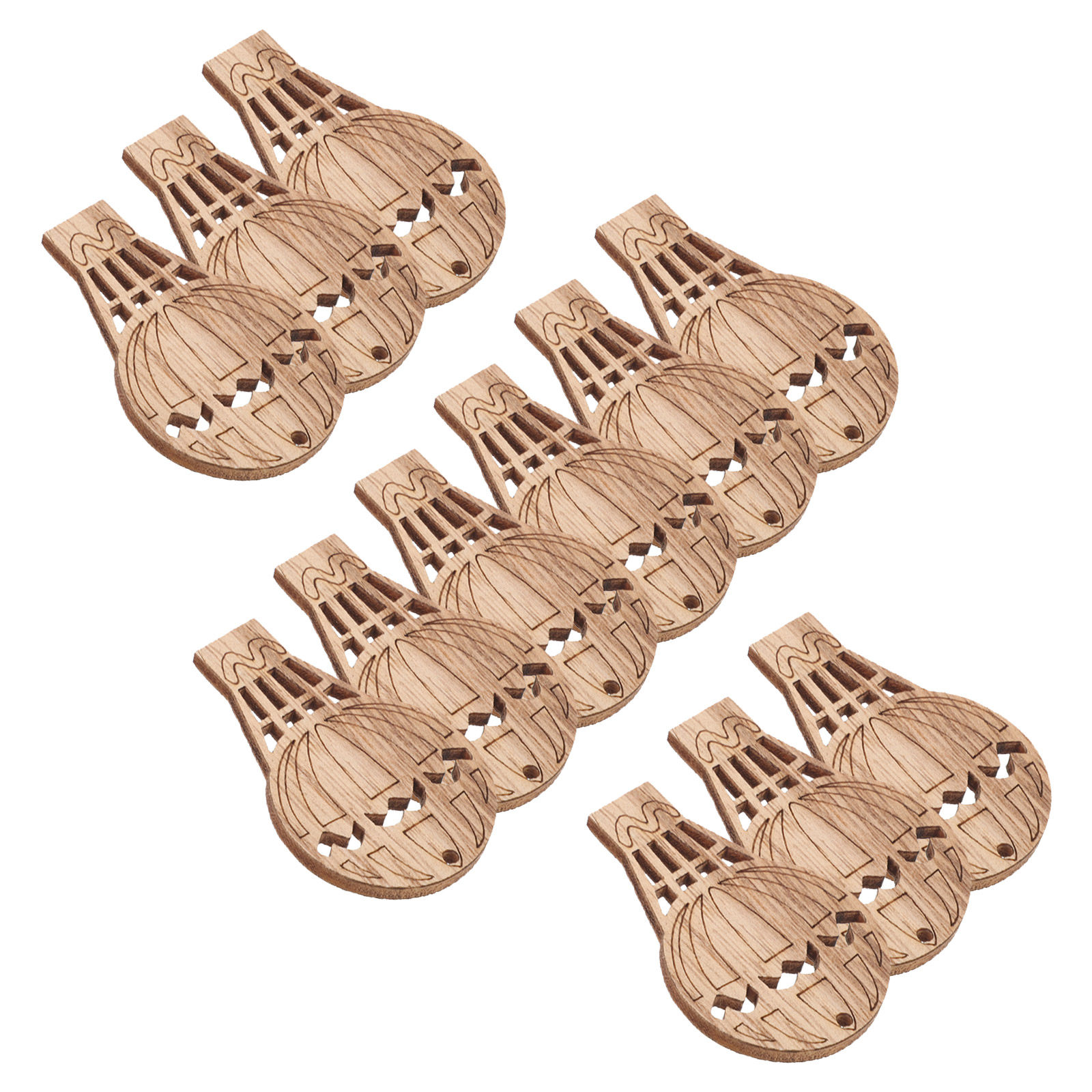 10 pièces de bois en forme de  - Art And Craft For Nursery avis et prix