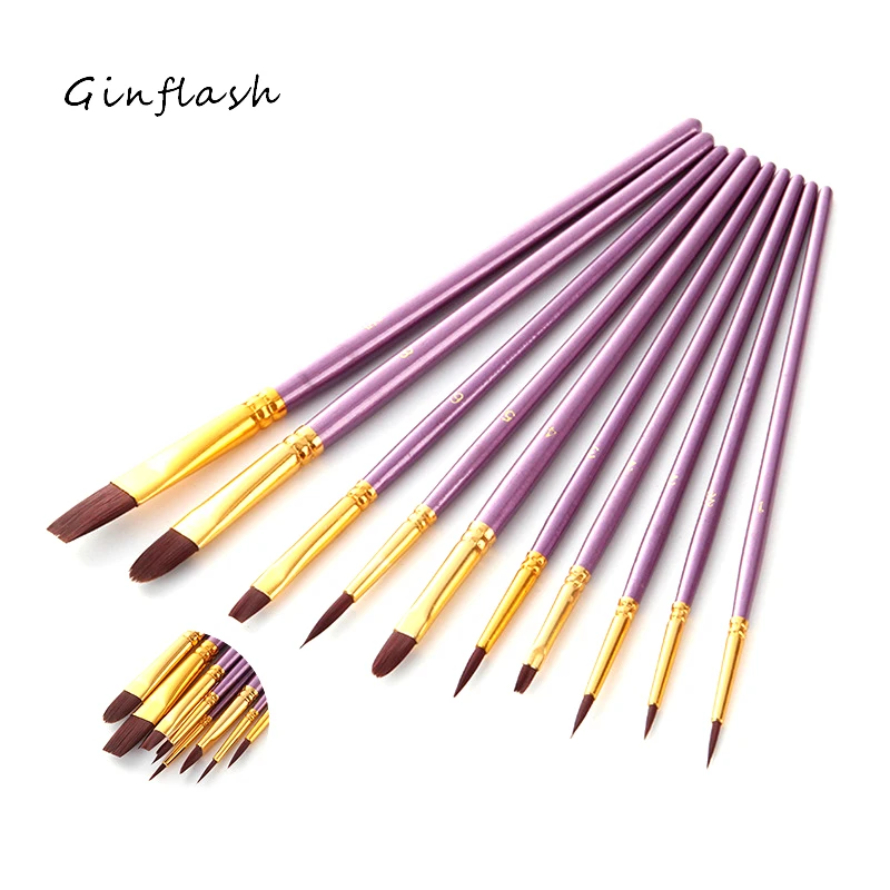 Ginflash 6/10 pièces ensemble  - Gouache Paint Set avis et prix