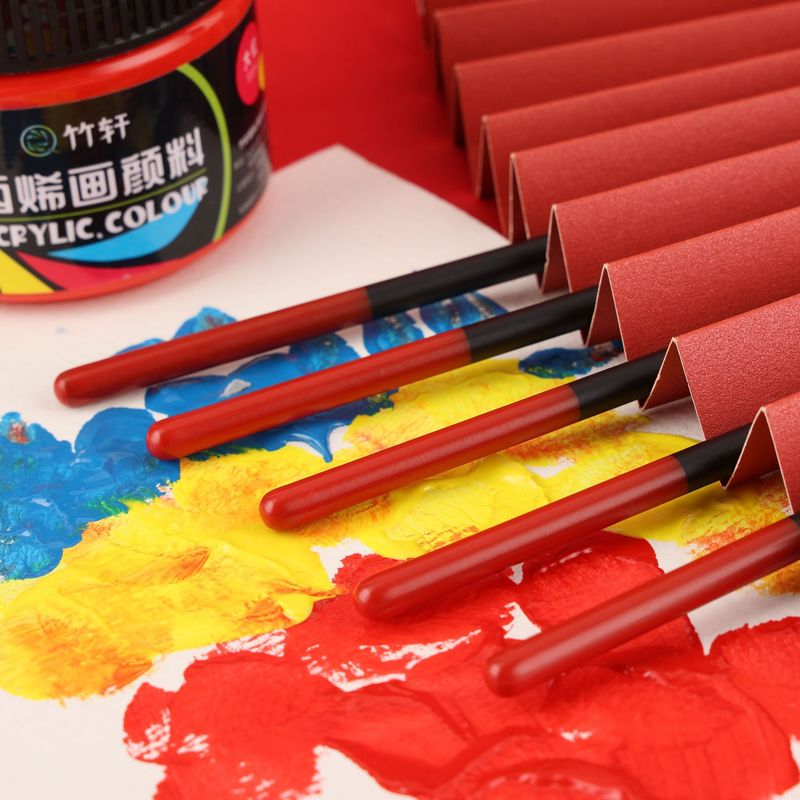 Pinceau à manche en nylon, pin - Gouache Paint Set avis et prix