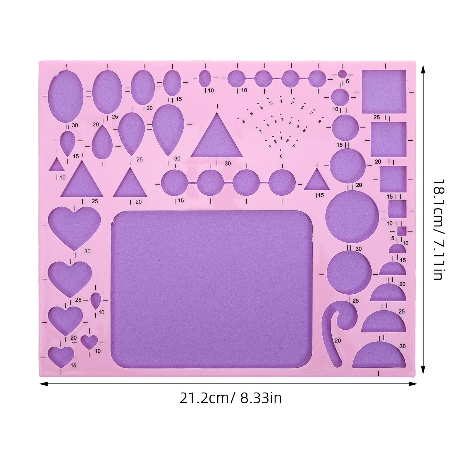 Planche de gabarits pour quill - Art Craft Cardboard avis et prix